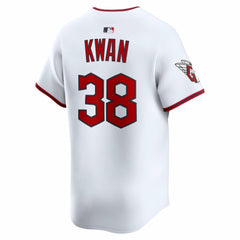 MLB Steven Kwan Cleveland Guardians Nike Home Limited Player Jersey - White