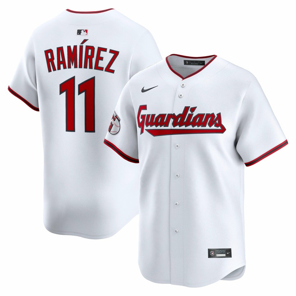 MLB Jos¨¦ Ram¨ªrez Cleveland Guardians Nike Home Limited Player Jersey - White