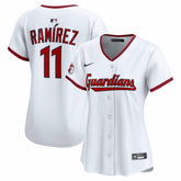 MLB Jos¨¦ Ram¨ªrez Cleveland Guardians Nike Women's Home Limited Player Jersey - White