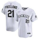 MLB Kyle Freeland Colorado Rockies Nike Home Limited Player Jersey - White