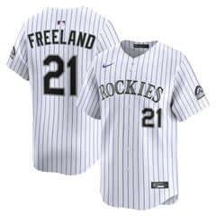 MLB Kyle Freeland Colorado Rockies Nike Home Limited Player Jersey - White