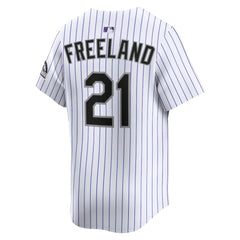 MLB Kyle Freeland Colorado Rockies Nike Home Limited Player Jersey - White