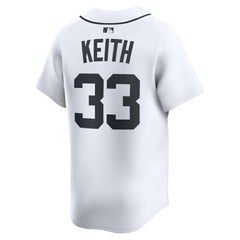 MLB Colt Keith Detroit Tigers Nike Home Limited Player Jersey - White