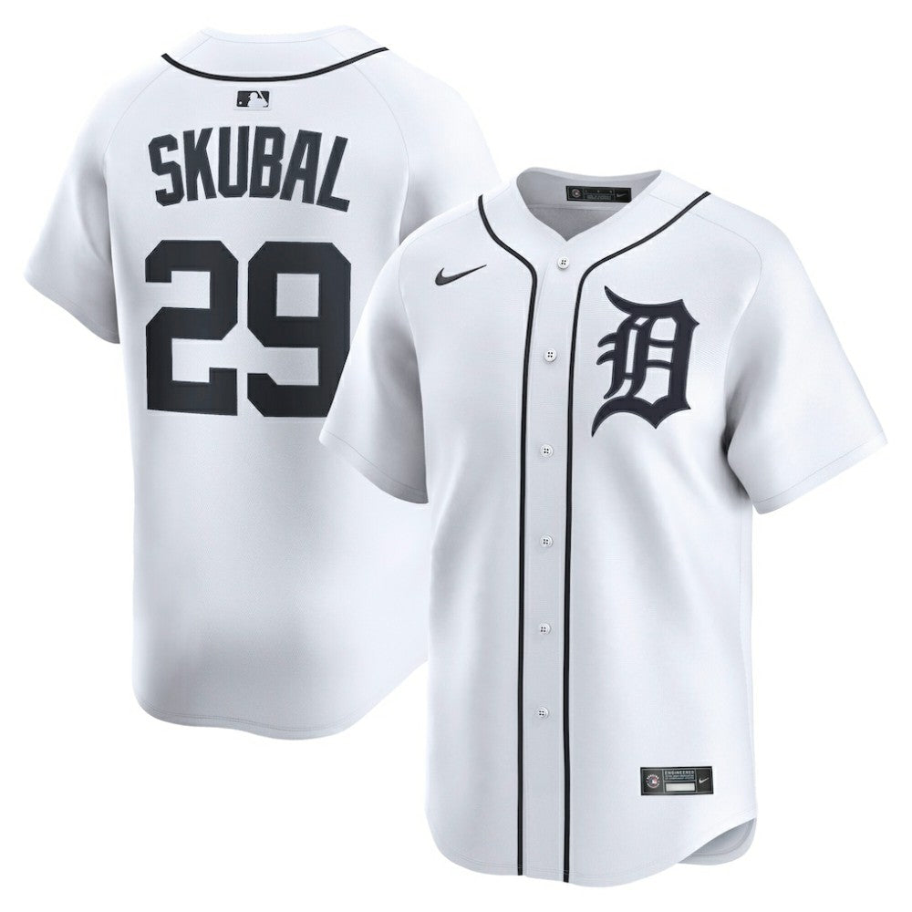MLB Tarik Skubal Detroit Tigers Nike Home Limited Player Jersey - White