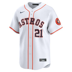 MLB Yainer Diaz Houston Astros Nike Home Limited Player Jersey - White
