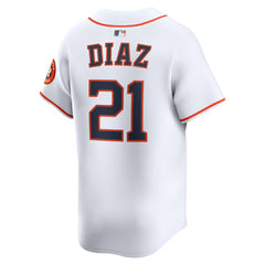 MLB Yainer Diaz Houston Astros Nike Home Limited Player Jersey - White