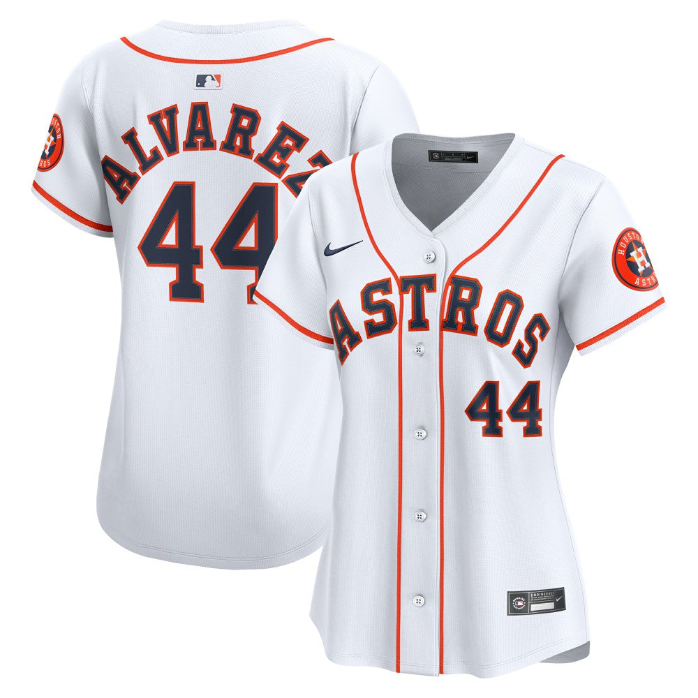 MLB Yordan Alvarez Houston Astros Nike Women's Home Limited Player Jersey - White