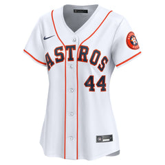 MLB Yordan Alvarez Houston Astros Nike Women's Home Limited Player Jersey - White