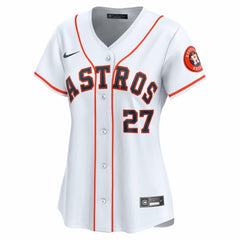 MLB Jose Altuve Houston Astros Nike Women's Home Limited Player Jersey - White