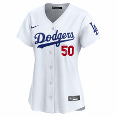 MLB Mookie Betts Los Angeles Dodgers Nike Women's Home Limited Player Jersey - White