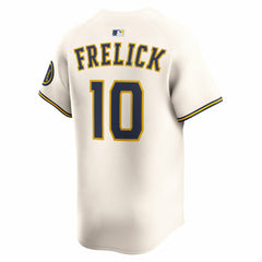 MLB Sal Frelick Milwaukee Brewers Nike Home Limited Player Jersey - Cream