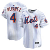 MLB Francisco Alvarez New York Mets Nike Home Limited Player Jersey - White