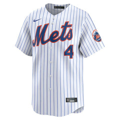 Francisco Alvarez New York Mets Nike Home Limited Player Jersey - White Jerseys