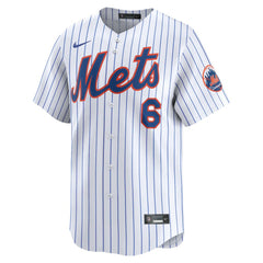 MLB Starling Marte New York Mets Nike Home Limited Player Jersey - White