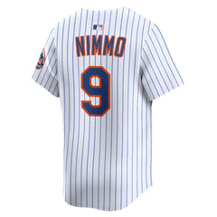MLB Brandon Nimmo New York Mets Nike Home Limited Player Jersey - White