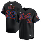 MLB Juan Soto New York Mets Nike Alternate Limited Player Jersey - Black