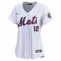 MLB Francisco Lindor New York Mets Nike Women's Home Limited Jersey - White