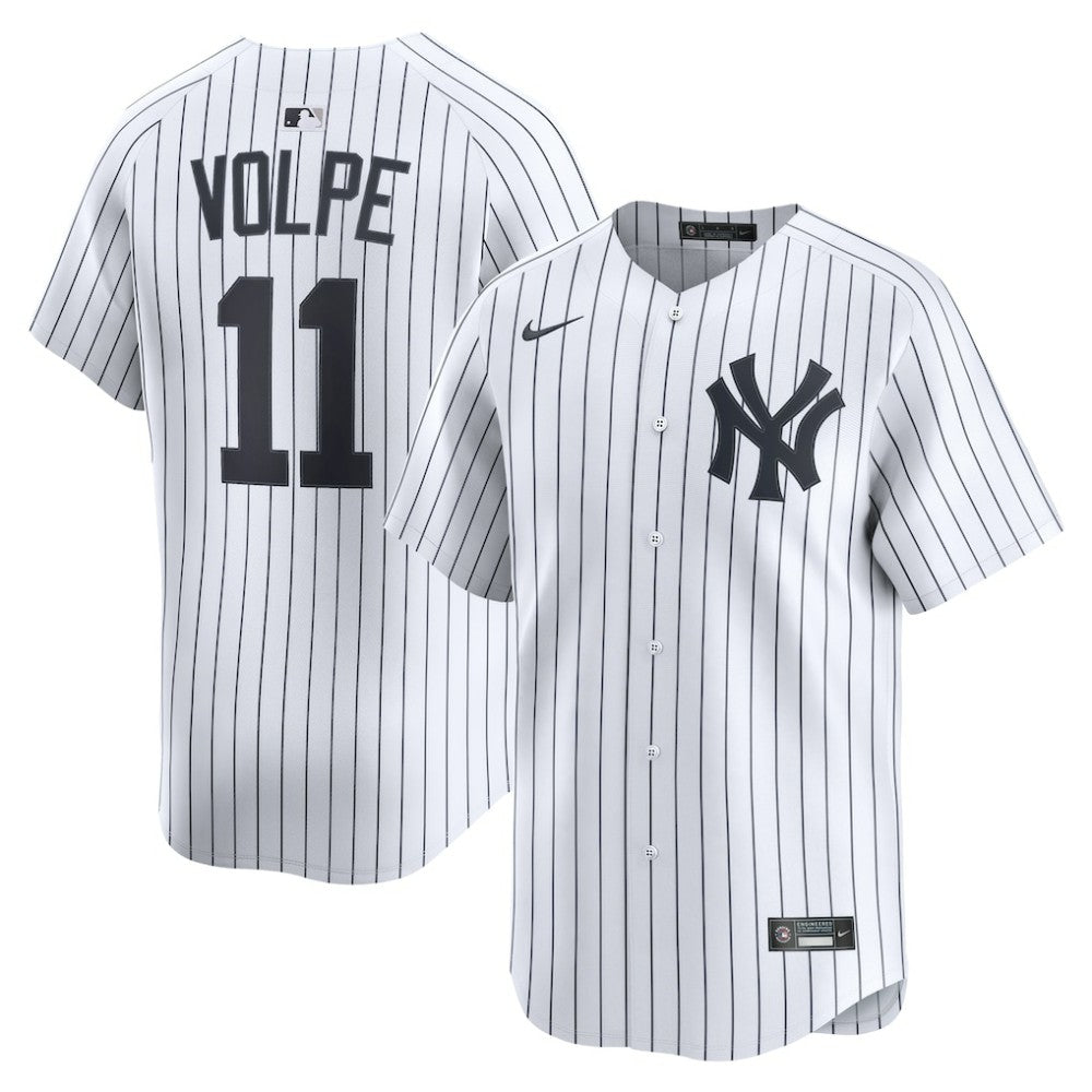 MLB Anthony Volpe New York Yankees Nike Home Limited Player Jersey - White