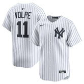 Anthony Volpe New York Yankees Nike Home Limited Player Jersey - White Jerseys