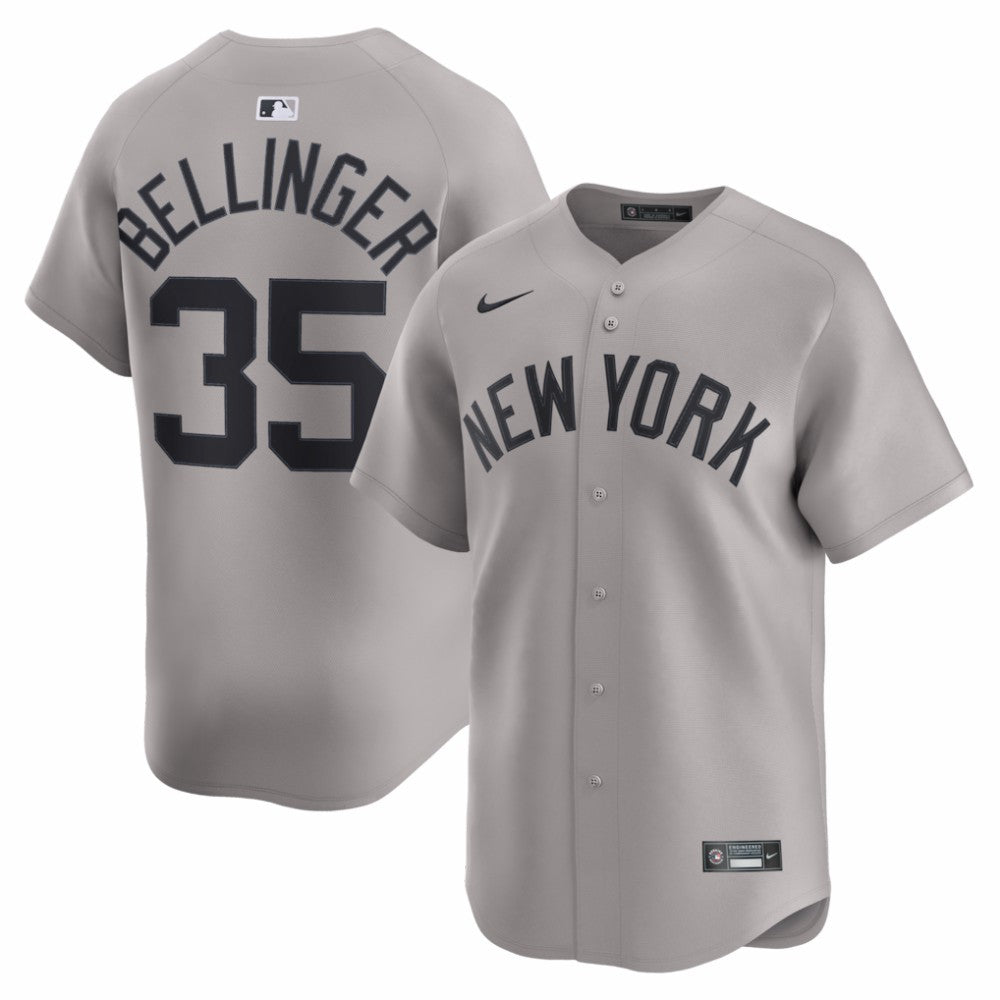 MLB Cody Bellinger New York Yankees Nike Road Limited Player Jersey - Gray