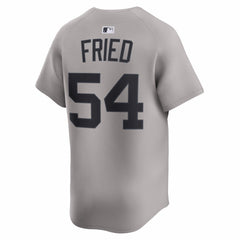 MLB Max Fried New York Yankees Nike Road Limited Player Jersey - Gray