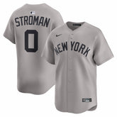 MLB Marcus Stroman New York Yankees Nike Road Limited Player Jersey - Gray