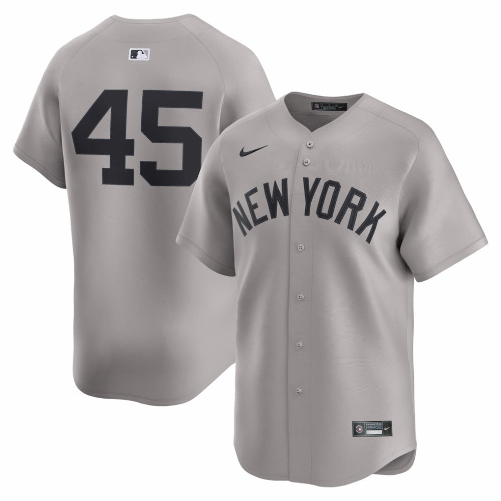MLB Gerrit Cole New York Yankees Nike Road Limited Player Jersey - Gray