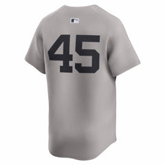 MLB Gerrit Cole New York Yankees Nike Road Limited Player Jersey - Gray