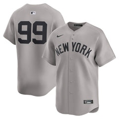 MLB Aaron Judge New York Yankees Nike Road Limited Player Jersey - Gray