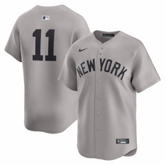 MLB Anthony Volpe New York Yankees Nike Road Limited Player Jersey - Gray