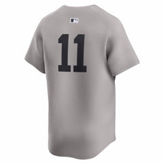 MLB Anthony Volpe New York Yankees Nike Road Limited Player Jersey - Gray