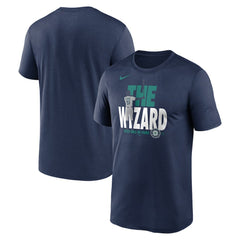 Ichiro Suzuki Seattle Mariners Nike 2025 National Baseball Hall of Fame Legend T-Shirt - Navy T-shirts