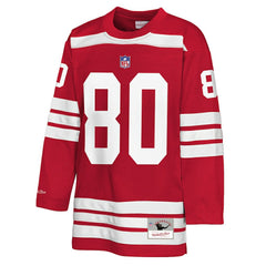 NFL Jerry Rice San Francisco 49ers Youth Hockey Fashion Jersey - Scarlet online