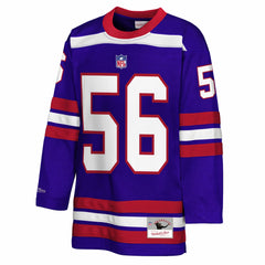 NFL Lawrence Taylor New York Giants Youth Hockey Fashion Jersey - Royal discount