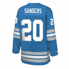 NFL Barry Sanders Detroit Lions Youth Hockey Fashion Jersey - Blue online