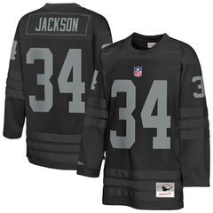 NFL Bo Jackson Las Vegas Raiders Youth Hockey Fashion Jersey - Black for sale