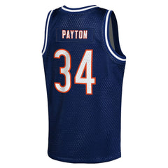 NFL Walter Payton Chicago Bears Youth Retired Player NFL Basketball Fashion Jersey - Navy outlet