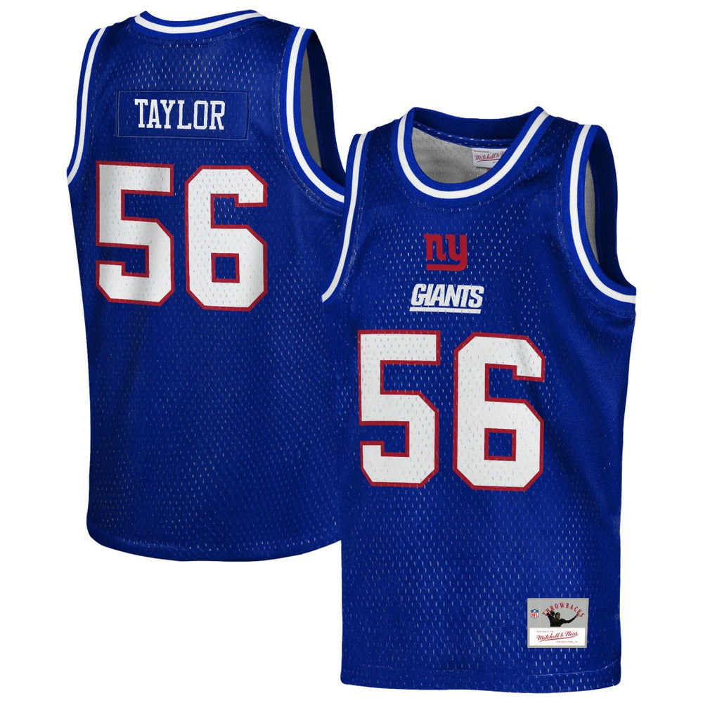 NFL Lawrence Taylor New York Giants Youth Retired Player NFL Basketball Fashion Jersey - Royal on sale