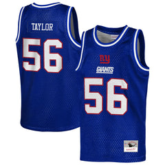 NFL Lawrence Taylor New York Giants Youth Retired Player NFL Basketball Fashion Jersey - Royal on sale