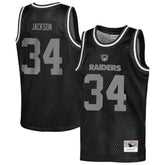 NFL Bo Jackson Las Vegas Raiders Youth Retired Player NFL Basketball Fashion Jersey - Black discount