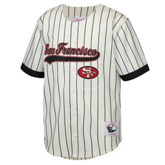 NFL Jerry Rice San Francisco 49ers Youth Retired Player Name & Number Baseball Jersey - Cream outlet