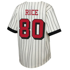NFL Jerry Rice San Francisco 49ers Youth Retired Player Name & Number Baseball Jersey - Cream outlet