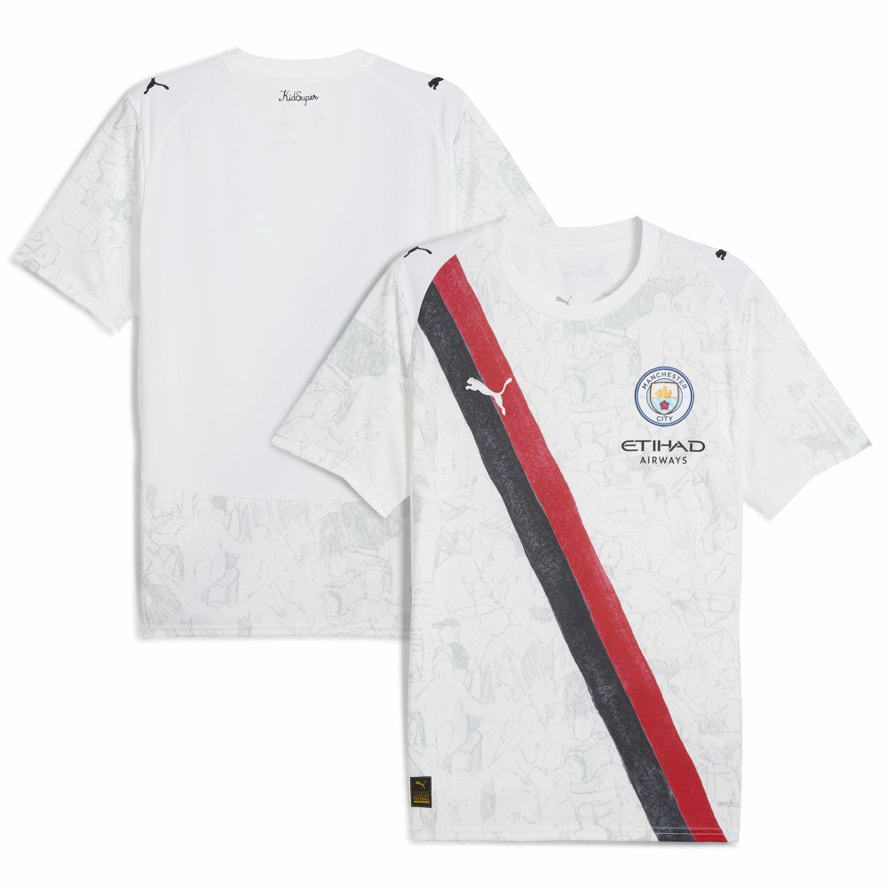 Manchester City x KidSuper 2025 FIFA Club World Cup Replica Jersey White