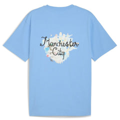 Manchester City x KidSuper 2025 FIFA Club World Cup Graphic T-Shirt Light Blue sale