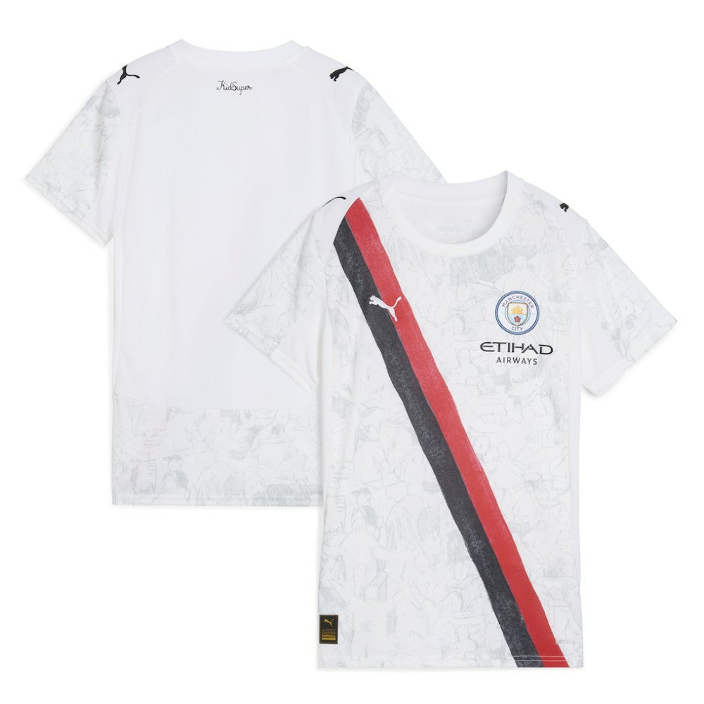Manchester City x KidSuper Women's 2025 FIFA Club World Cup Replica Jersey White