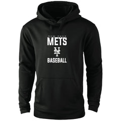 New York Mets Dunbrooke Champion Pullover Hoodie - Black Hoodies