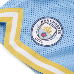 Manchester City 2025 FIFA Club World Cup Hoops Reversible Shorts Light Blue