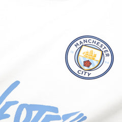 Manchester City 2025 FIFA Club World Cup Hoops T-Shirt White