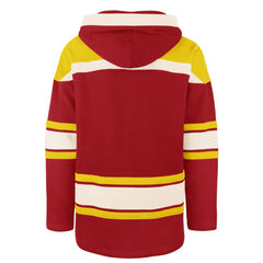 NHL Calgary Flames '47 Superior Lacer Hoodie - Red