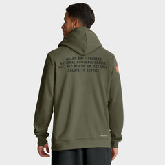 Green Bay Packers 2025 Salute to Service Sideline Standard Issue Dri-FIT Hoodie Olive